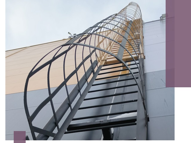 Изготовление и монтаж пожарных лестниц в Фурманове профессионально