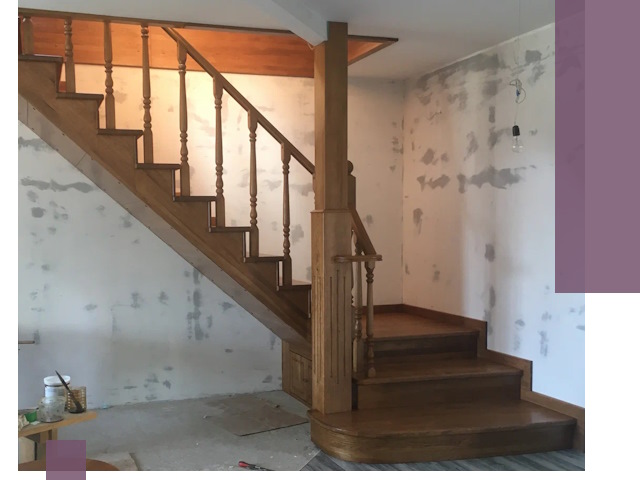 Ремонт деревянных лестниц в Фурманове: быстро и качественно