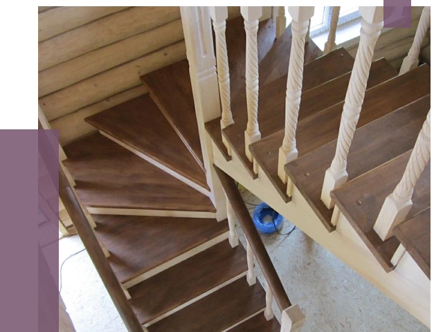 Реставрация деревянных лестниц в Фурманове от 4279 руб.