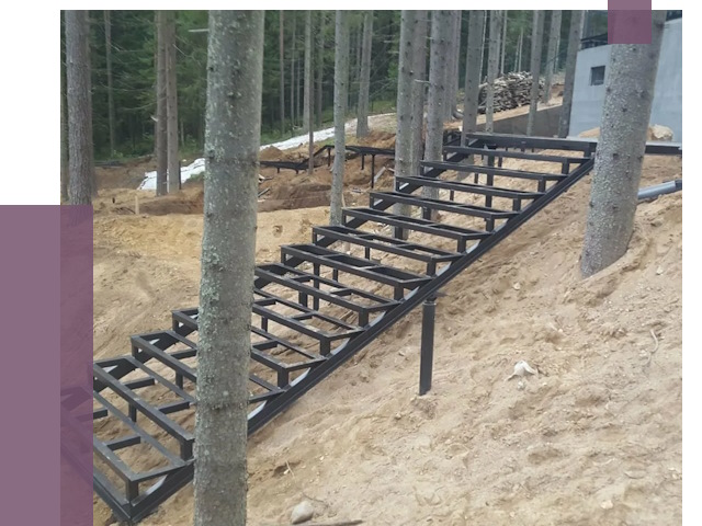 Монтаж металлических лестниц в Фурманове от 13499 руб. 