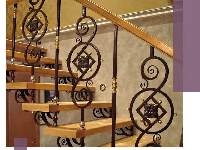 Изготовление кованых лестниц под ключ в Фурманове