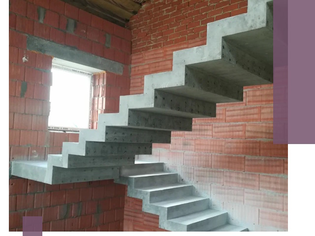 Бетонные лестницы под ключ в Фурманове: монтаж, демонтаж, ремонт