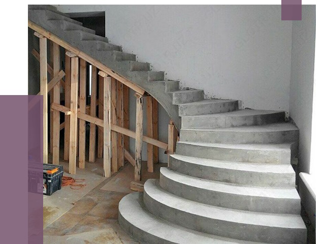 Изготовление бетонных лестниц под ключ в Фурманове от 19867 руб. | ПРОЛЁТ-Фрв