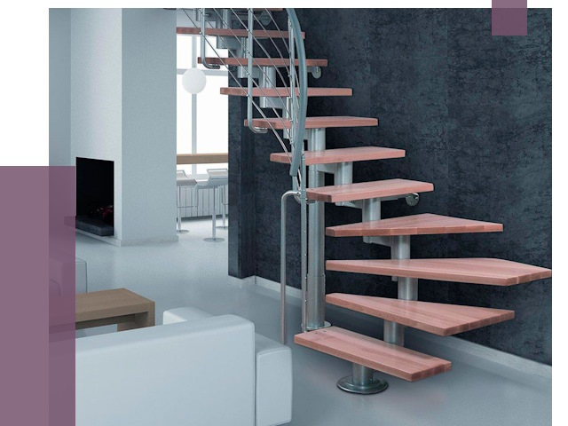 Модульные лестницы в Фурманове от 16810 руб. — купить в ПРОЛЁТ-Фрв