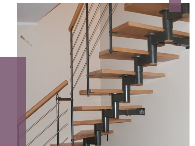 Изготовление модульных лестниц в Фурманове от 11462 руб. 