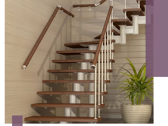 Изготовление модульных лестниц под ключ в Фурманове