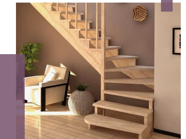 Изготовление Г-образных лестниц в Фурманове от 18848 руб. 