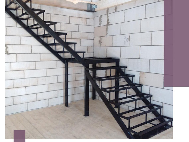 Лестницы на металлокаркасе под ключ в Фурманове — изготовление и монтаж