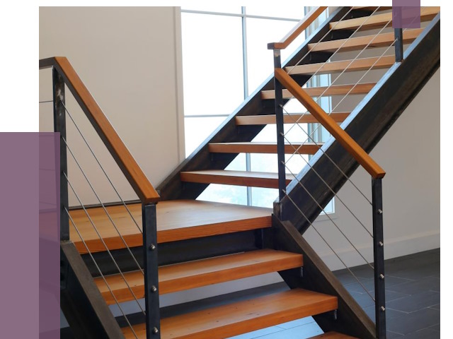 Изготовление лестниц на металлокаркасе в Фурманове от 18848 руб. | ПРОЛЁТ-Фрв