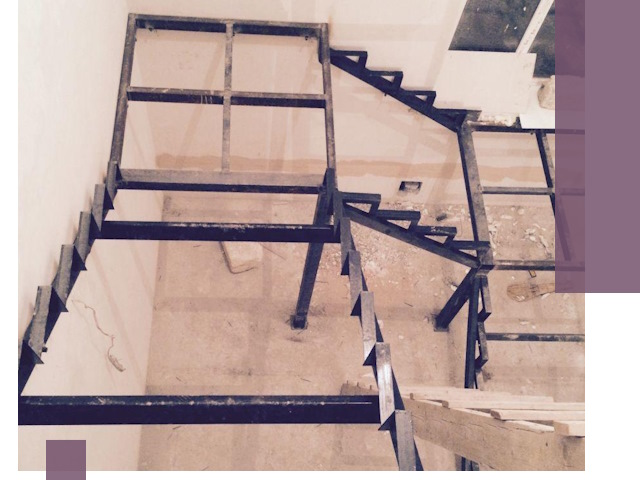 Монтаж лестниц на металлокаркасе в Фурманове быстро и качественно