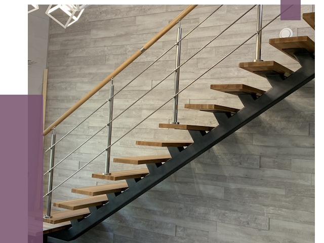 Изготовление лестниц на монокосоуре в Фурманове от 75901 руб. 