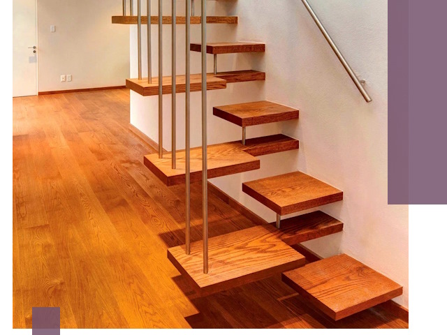 Лестницы «гусиный шаг» на заказ в Фурманове для узких пространств