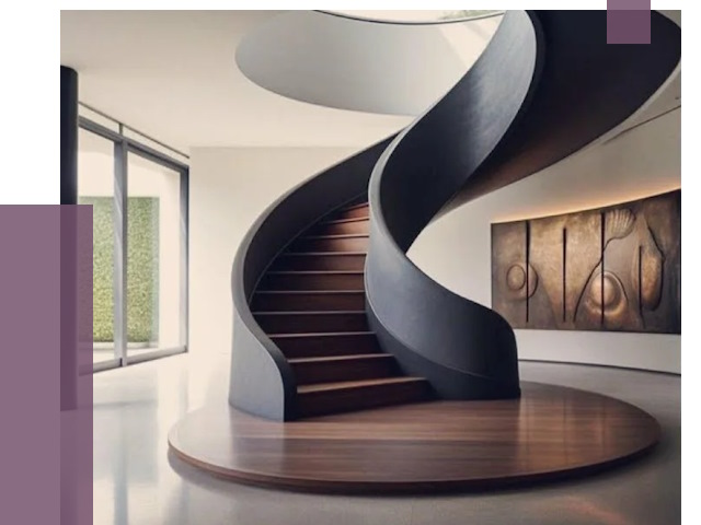 Элитные лестницы под заказ в Фурманове от 188478 руб. — ПРОЛЁТ-Фрв