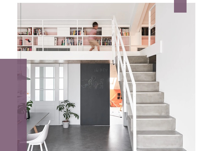 Лестницы для двухуровневой квартиры в Фурманове от 175743 руб. | ПРОЛЁТ-Фрв