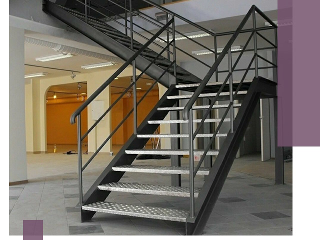 Лестницы для офиса в Фурманове: изготовление, монтаж, демонтаж