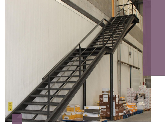 Лестницы для производства в Фурманове — изготовление и монтаж