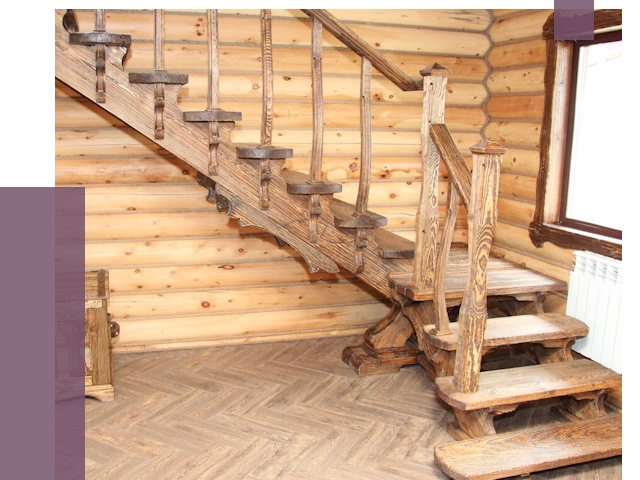 Лестницы в баню в Фурманове от 19052 руб. — изготовление | ПРОЛЁТ-Фрв