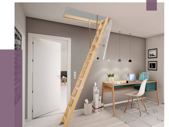 Чердачные лестницы в Фурманове — от 14518 руб. | ПРОЛЁТ-Фрв
