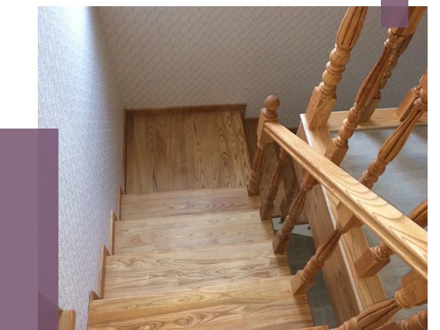 Сосновые лестницы в Фурманове под ключ от 8049 руб.  | ПРОЛЁТ-Фрв