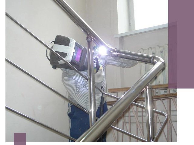 Монтаж перил и ограждений качественно в Фурманове