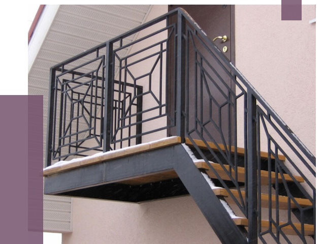 Металлические перила в Фурманове от 4279 руб.  | ПРОЛЁТ-Фрв