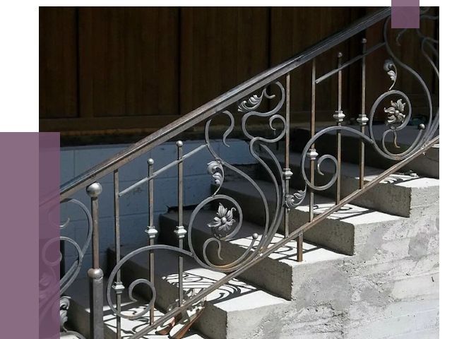 Кованые перила в Фурманове от 8660 руб. под ключ — качество от ПРОЛЁТ-Фрв