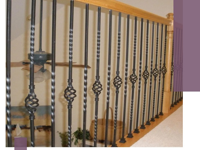 Изготовление и монтаж кованных перил в Фурманове под ключ