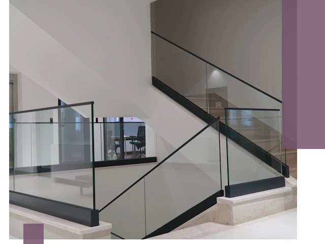 Стеклянные перила премиум-класса с установкой в Фурманове