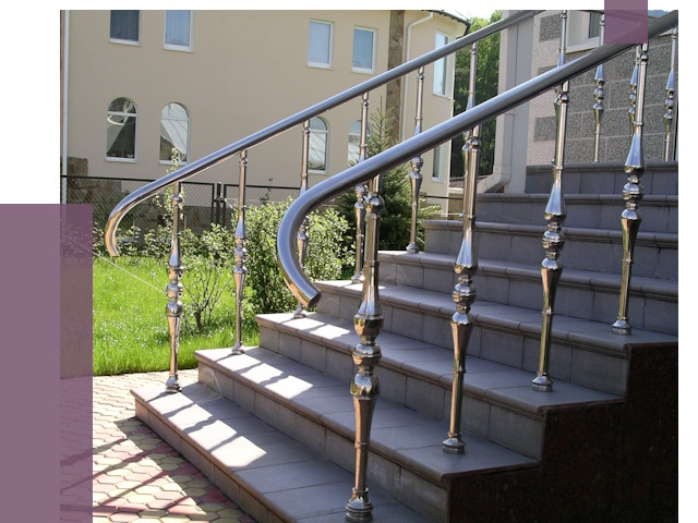 Перила для крыльца в Фурманове от 10697 руб. — монтаж ПРОЛЁТ-Фрв