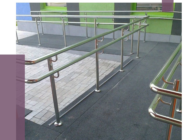 Ограждения пандусов в Фурманове от 4330 руб. монтаж | ПРОЛЁТ-Фрв