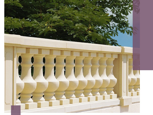 Установка балюстрады в Фурманове: изготовление и монтаж под ключ