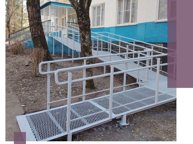 Пандусы под ключ в Фурманове: изготовление, монтаж и демонтаж