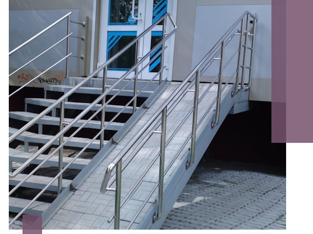 Пандус на крыльцо под ключ в Фурманове: монтаж и изготовление