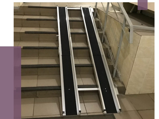 Установка пандуса в подъезд в Фурманове от 7947 руб. под ключ | ПРОЛЁТ-Фрв