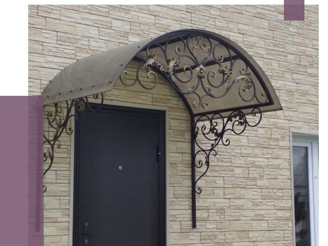 Ремонт козырьков в Фурманове от 7386 руб.  | ПРОЛЁТ-Фрв