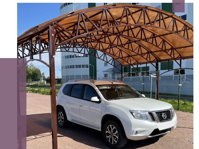 Недорогие навесы в Фурманове от 42790 руб. | ПРОЛЁТ-Фрв