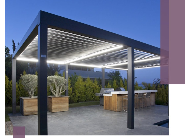 Навесы отдельно стоящие под ключ в Фурманове из металла и поликарбоната