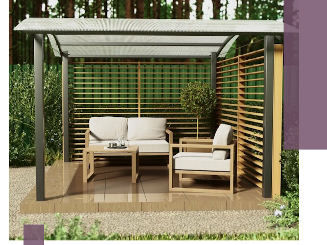 Навесы для дачи в Фурманове: изготовление, монтаж и демонтаж