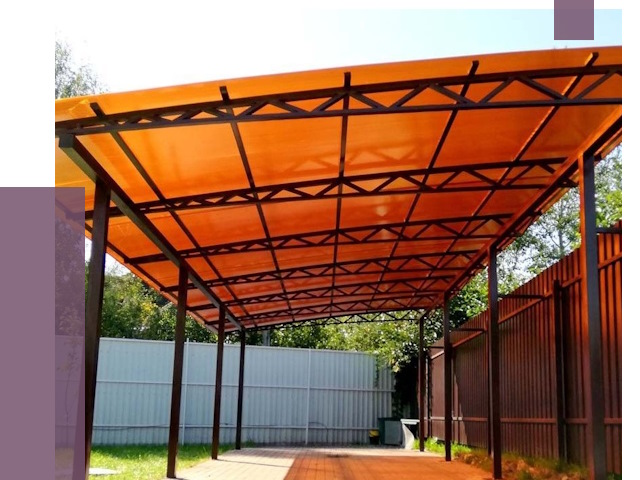 Односкатные навесы под ключ в Фурманове от 13092 руб. 