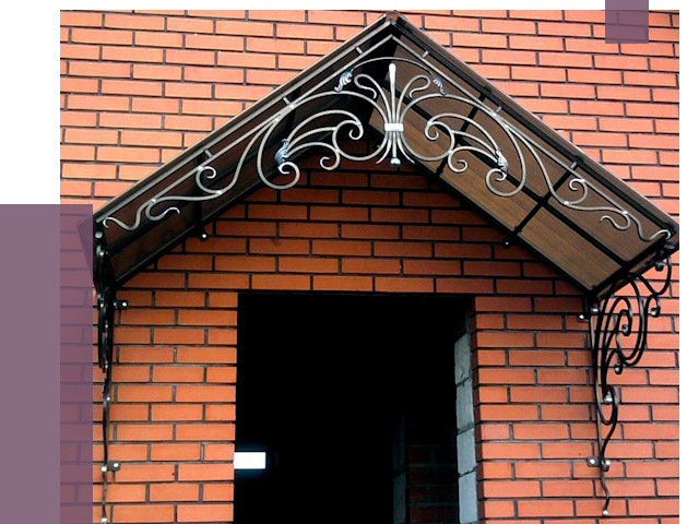 Металлические козырьки в Фурманове от 10646 руб. 