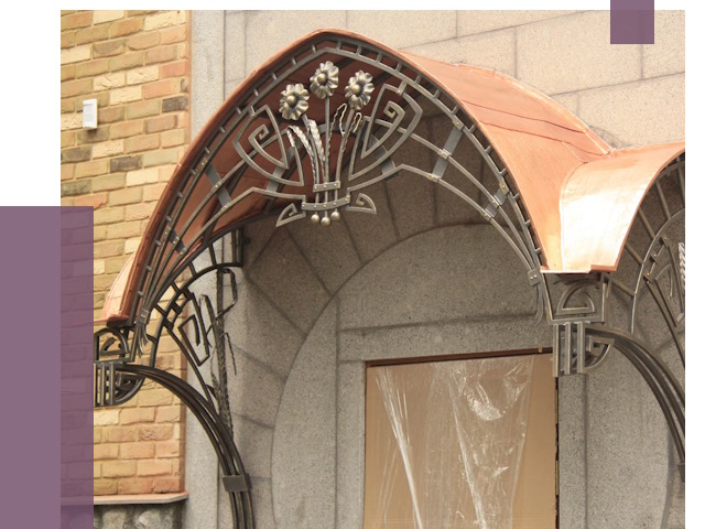 Арочные козырьки в Фурманове от 14518 руб. 