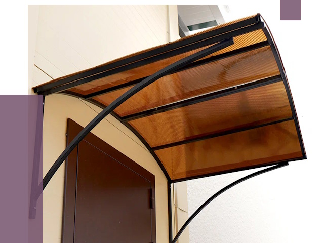 Недорогие козырьки в Фурманове от 7559 руб.  | ПРОЛЁТ-Фрв