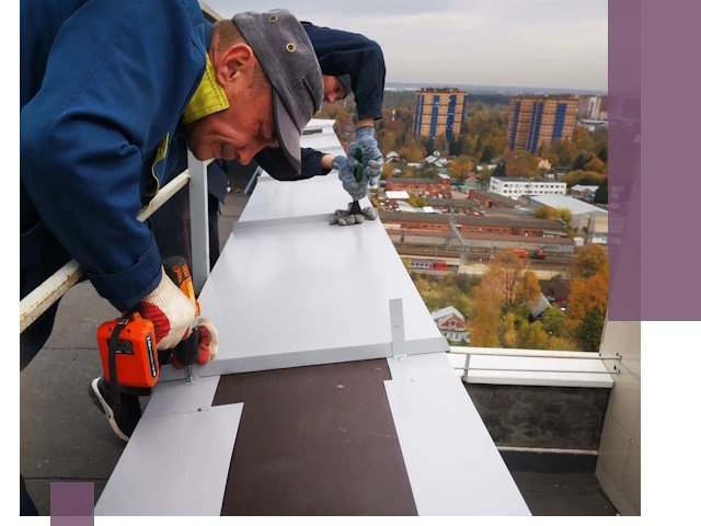 Монтаж парапетов в Фурманове — установка прочных металлических ограждений