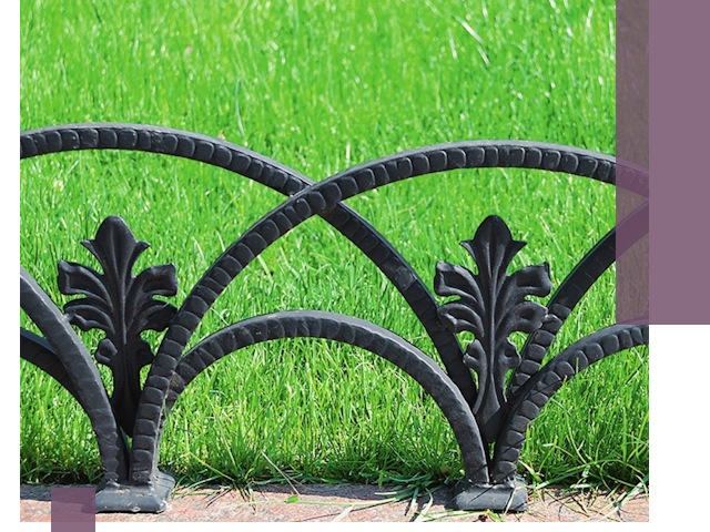 Декоративные металлические бордюры под ключ в Фурманове