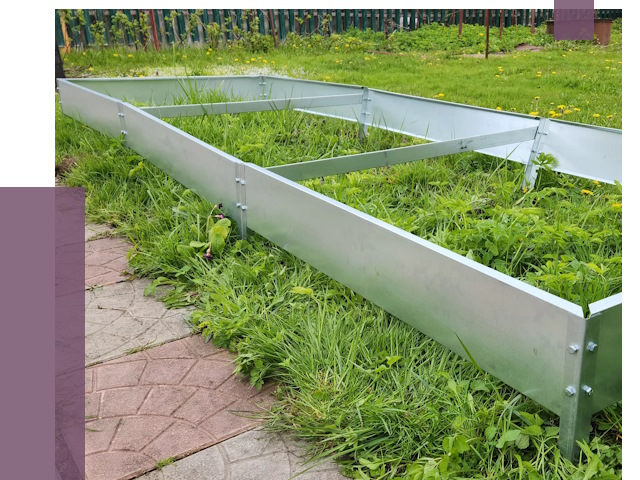 Металлические бордюры для грядок в Фурманове от 1783 руб. 