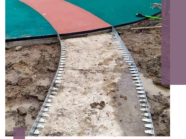 Металлические бордюры для дорожек в Фурманове — монтаж и изготовление