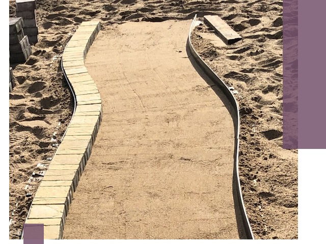 Металлические бордюры для тротуаров в Фурманове — прочные и долговечные