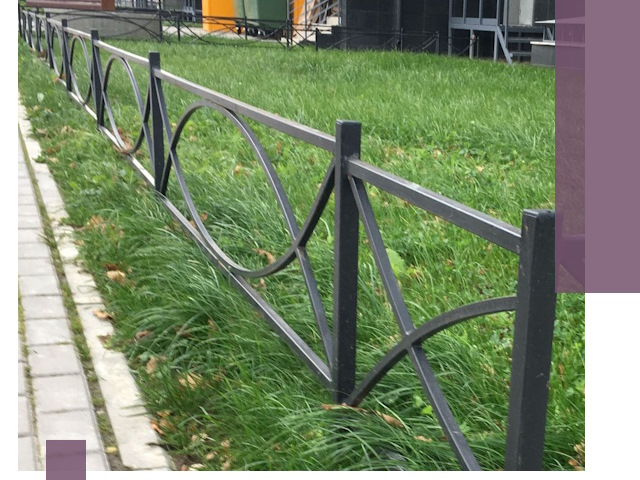 Газонные ограждения из металла в Фурманове — монтаж и продажа