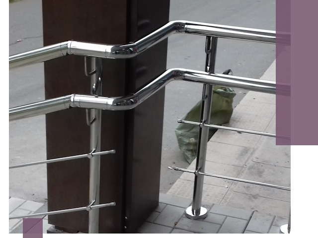 Монтаж поручней из нержавеющей стали в Фурманове качественно и быстро